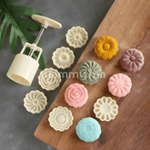 Set. 6 Tampons à Biscuits Rond 4.5 Cm M2